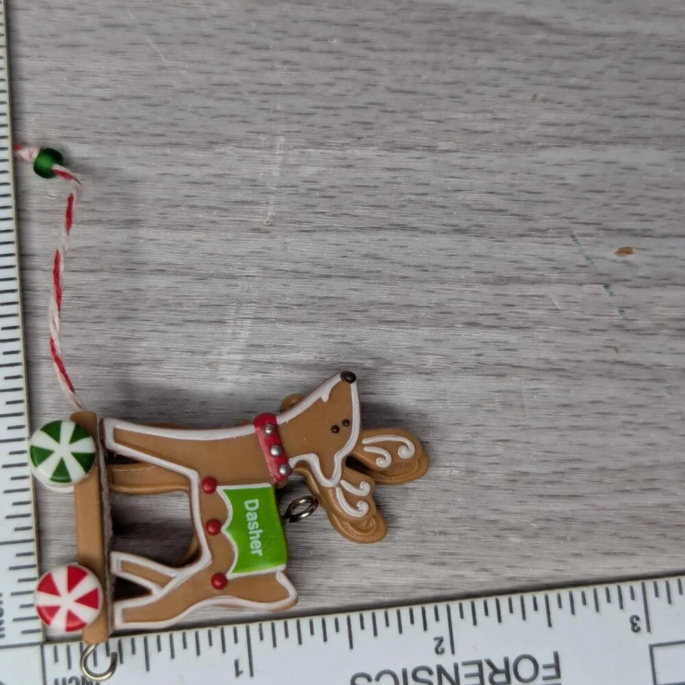 Hallmark Keepsake Christmas Ornament 2009 Dasher & Dancer 2